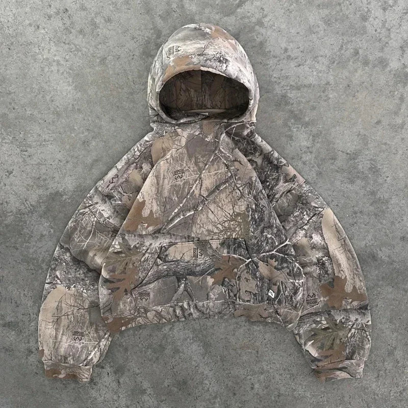 Conjunto chandal baggy de camuflaje