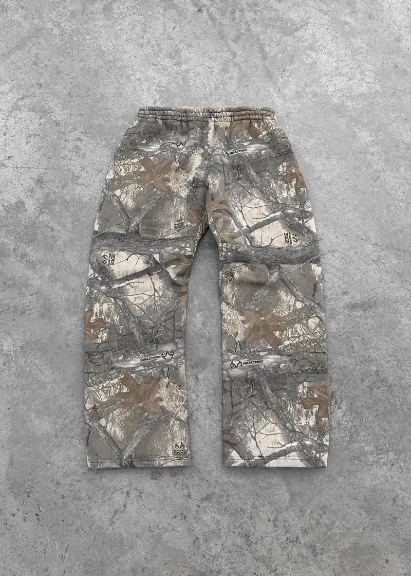 Conjunto chandal baggy de camuflaje
