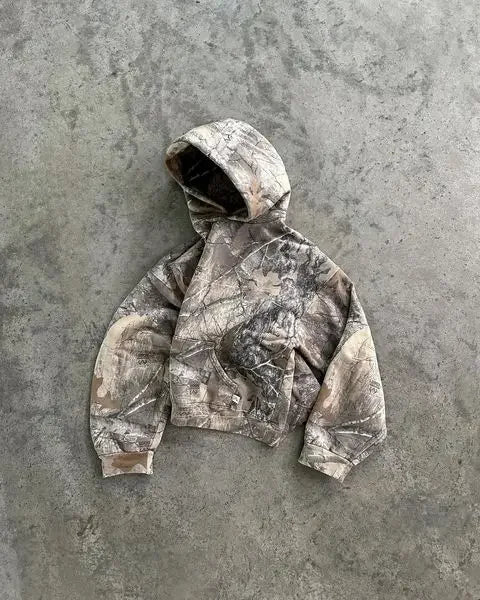 Conjunto chandal baggy de camuflaje