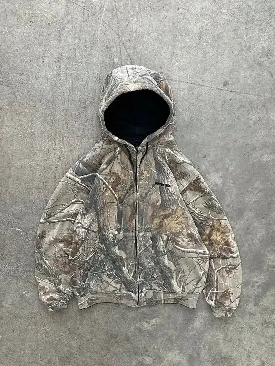 Conjunto chandal baggy de camuflaje